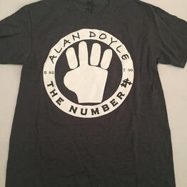 Alan Doyle 4Hand Logo T-shirt (Charcoal)