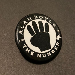 Alan Doyle 4Hand Logo Button